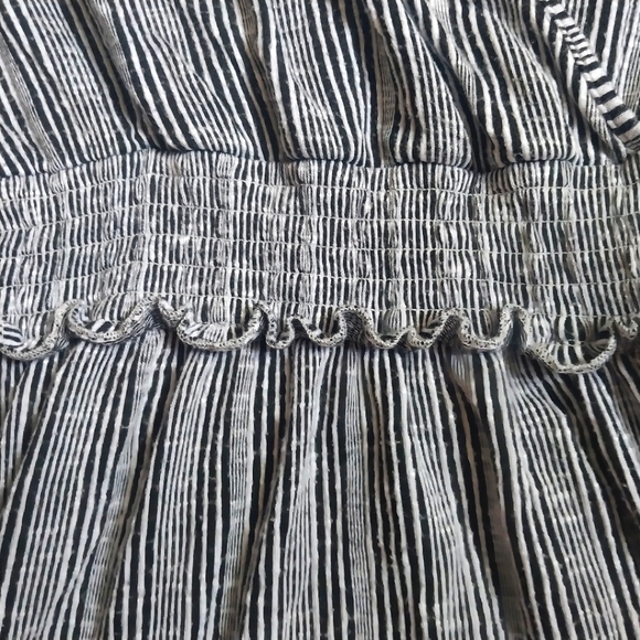 Caution to the Wind Striped Dress, Size Medium - Picture 6 of 7